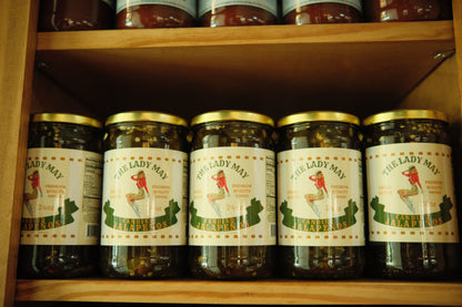 Sweet Heat Candied Jalapeños 2 pack – The Lady May’s Small-Batch Cowboy Candy | Sweet &amp; Spicy Pickled Jalapeños in 24oz Glass Jar by The Lady May