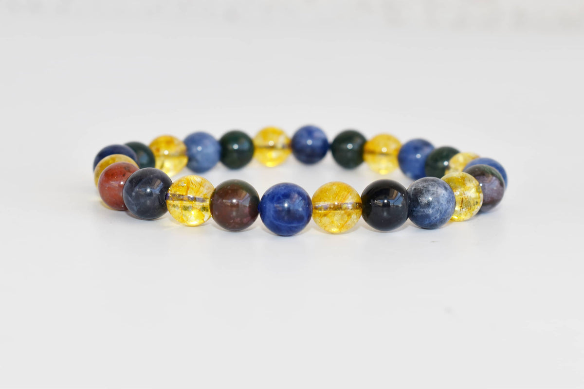 Scorpio Zodiac Crystal Bracelet, Scorpio Gifts  DestGlow