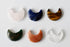 Lot Of 20Pcs Polished Green Jade Crystal Moons, Hand Carved Crescent Moon Shaped  DestGlow