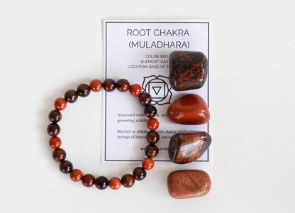 ROOT Chakra Crystals Kit, Chakra&