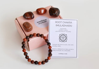 ROOT Chakra Crystals Kit, Chakra&