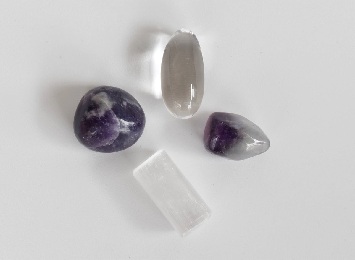 CROWN Chakra Crystals Kit, Chakra&