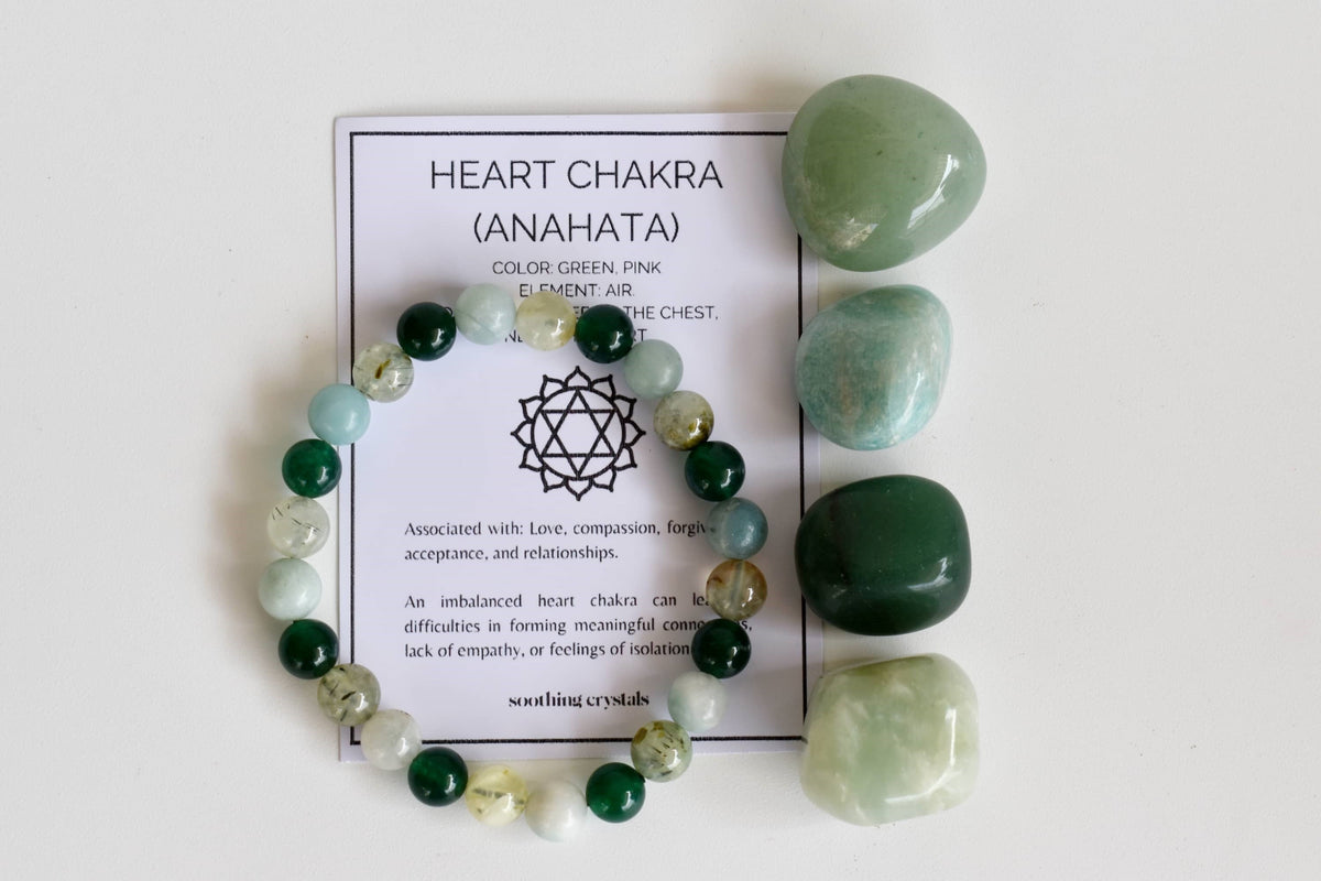 HERAT Chakra Crystals Kit, Chakra&