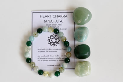 HERAT Chakra Crystals Kit, Chakra&