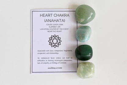 HERAT Chakra Crystals Kit, Chakra&