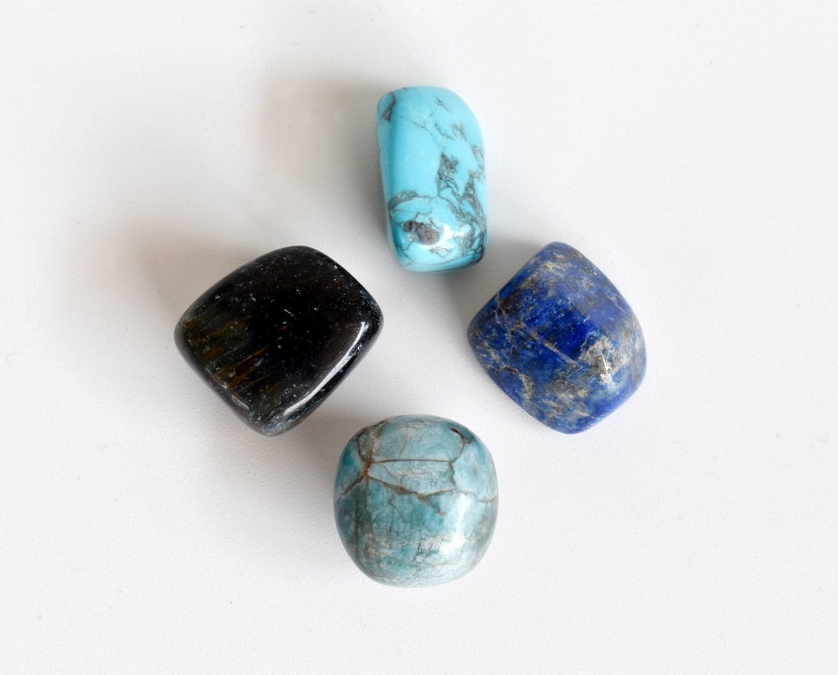 THROAT Chakra Crystals Kit, Chakra&