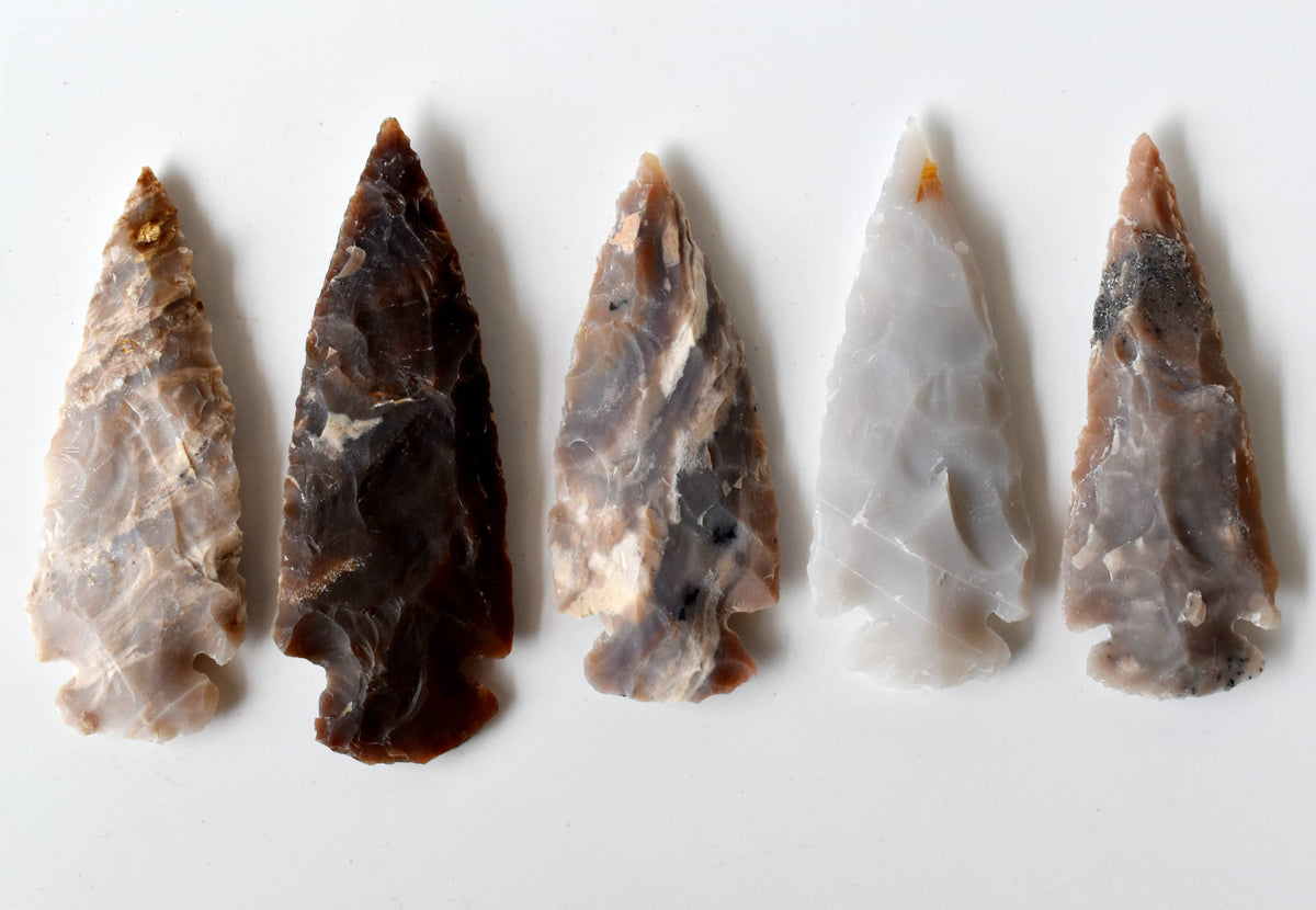 Fancy Jasper Arrowhead Points  DestGlow