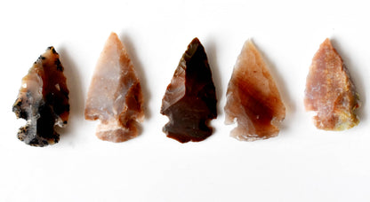 Fancy Jasper Arrowhead Points  DestGlow