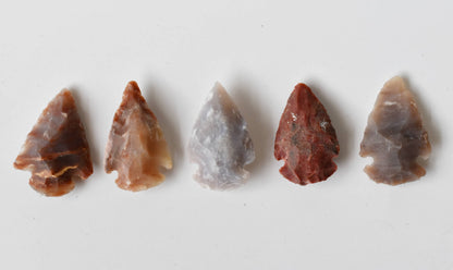 Fancy Jasper Arrowhead Points  DestGlow