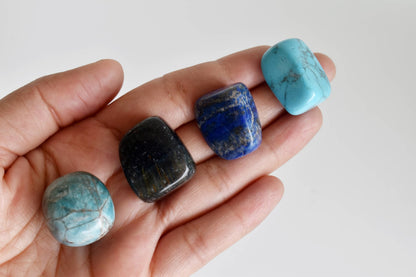 THROAT Chakra Crystals Kit, Chakra&