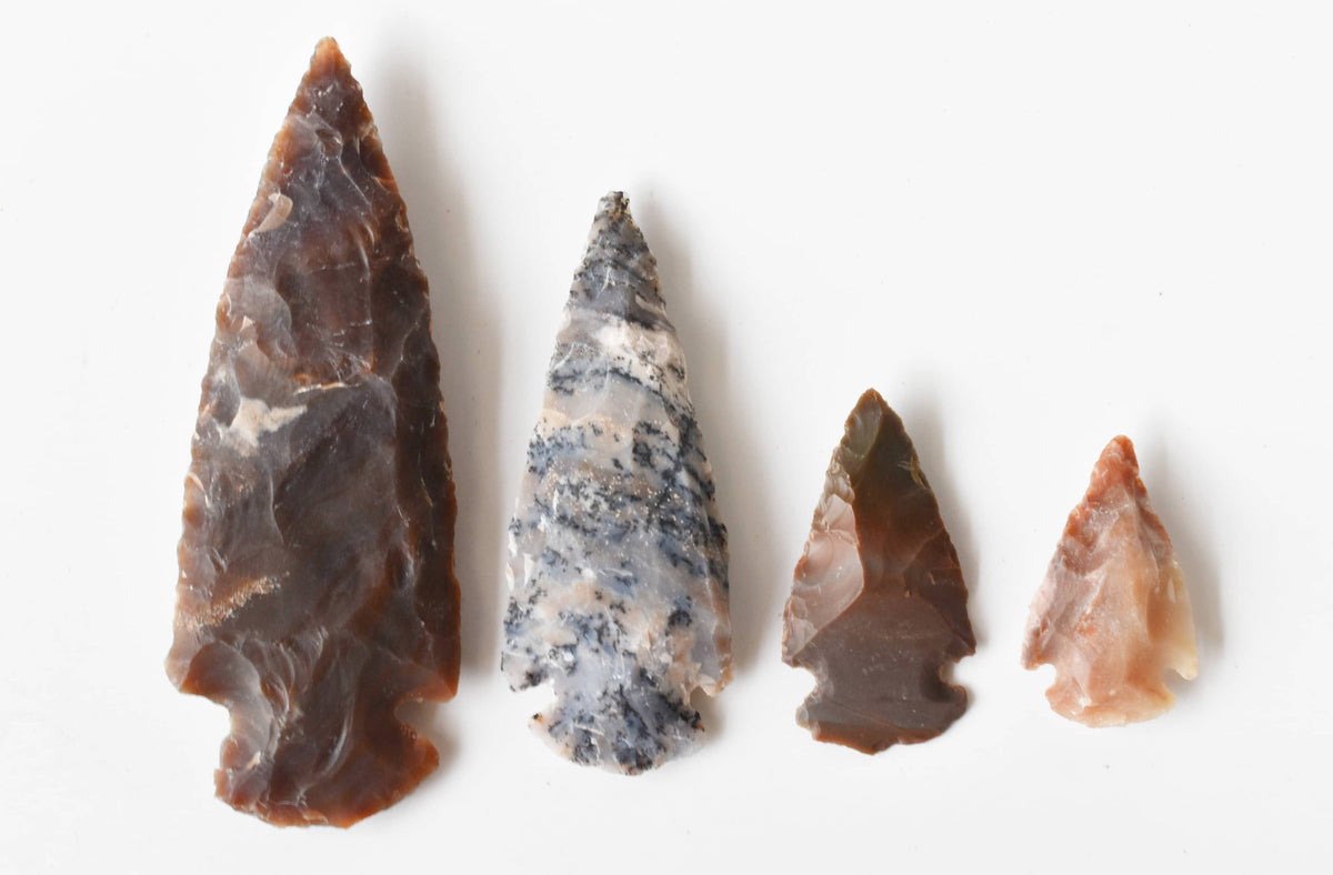 Fancy Jasper Arrowhead Points  DestGlow