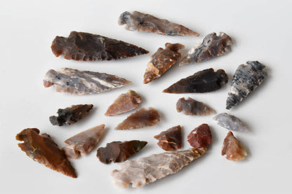 Fancy Jasper Arrowhead Points  DestGlow