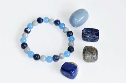 THIRD EYE Chakra Crystals Kit, Chakra&