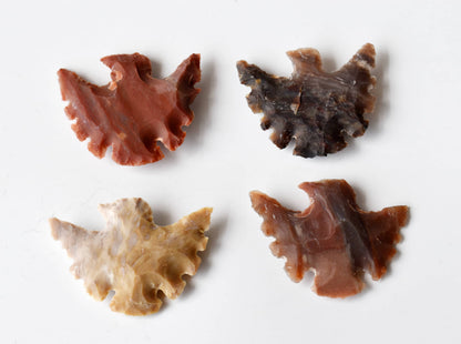Fancy Arrowhead Point, Eagle Shaped Arrow Head.  DestGlow