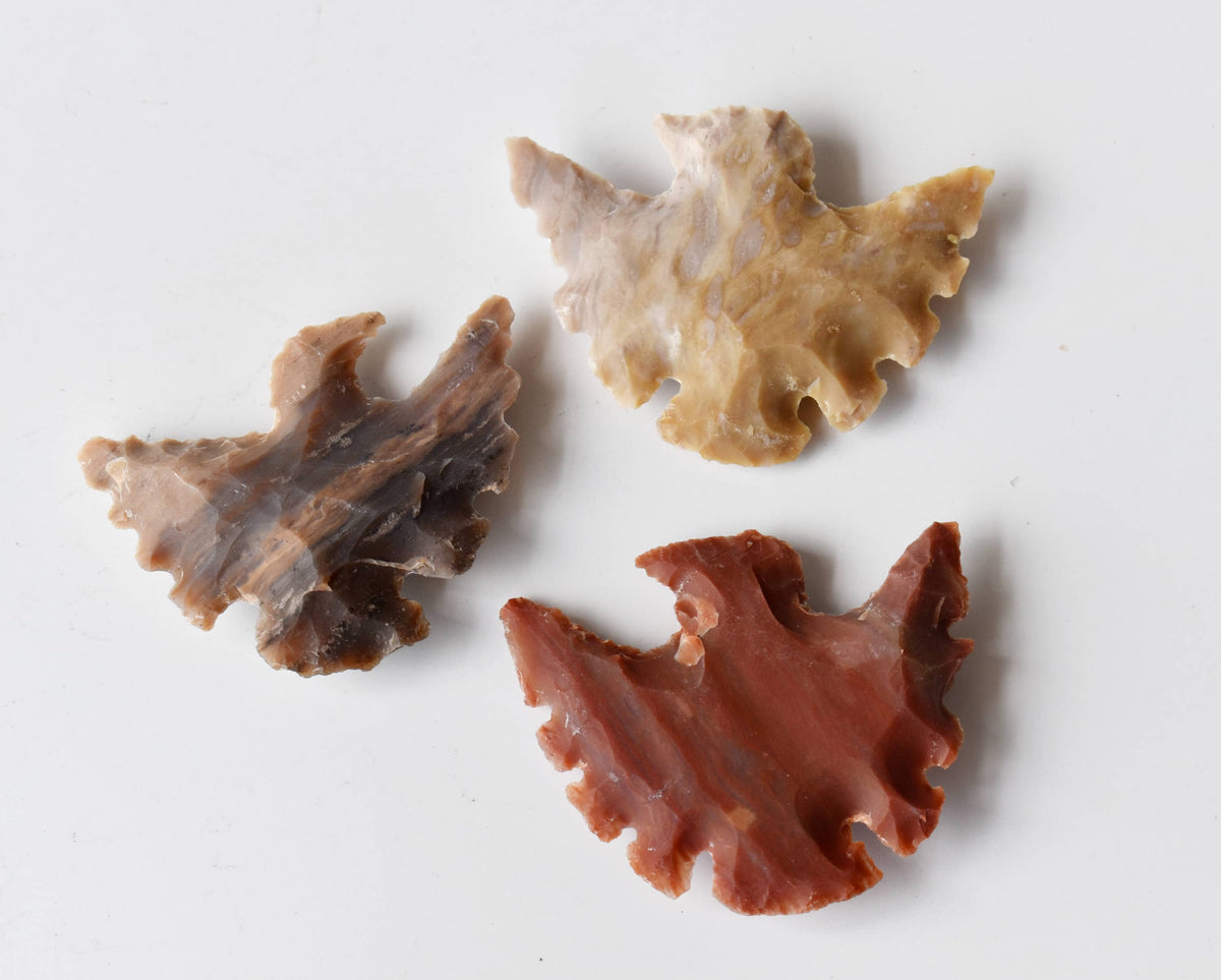 Fancy Arrowhead Point, Eagle Shaped Arrow Head.  DestGlow