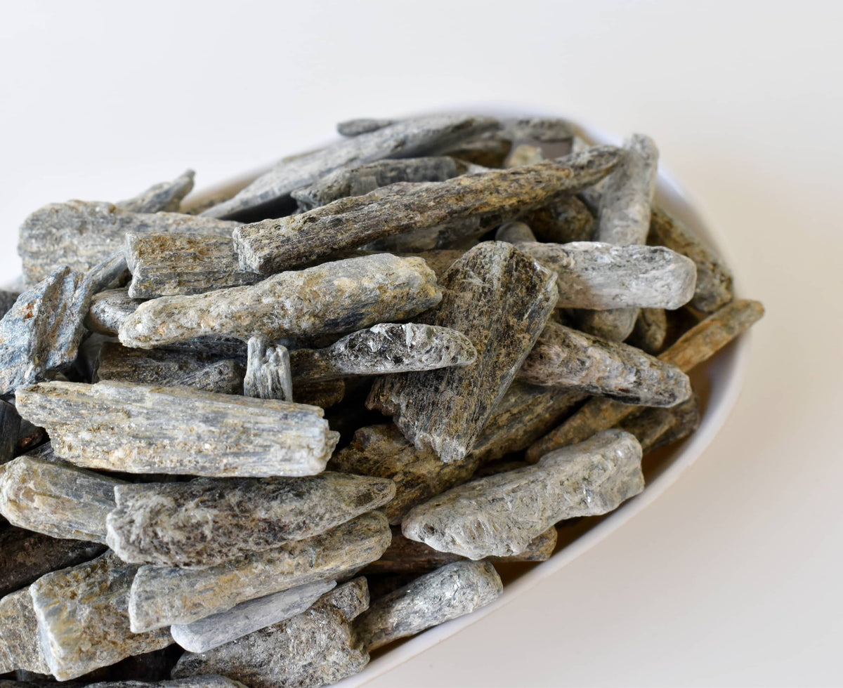 Natural Kyanite Points, Natural Bulk Crystals (Relaxation and Sleep)  DestGlow