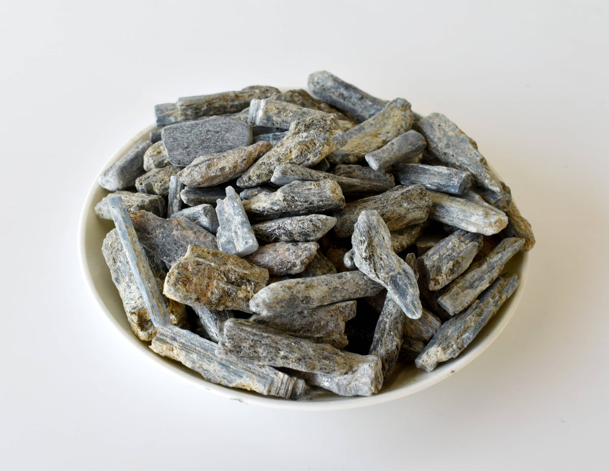 Natural Kyanite Points, Natural Bulk Crystals (Relaxation and Sleep)  DestGlow