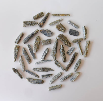 Natural Kyanite Points, Natural Bulk Crystals (Relaxation and Sleep)  DestGlow