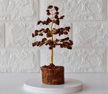 Red Jasper Crystal Tree (Breaking Addictions and Strength)  DestGlow