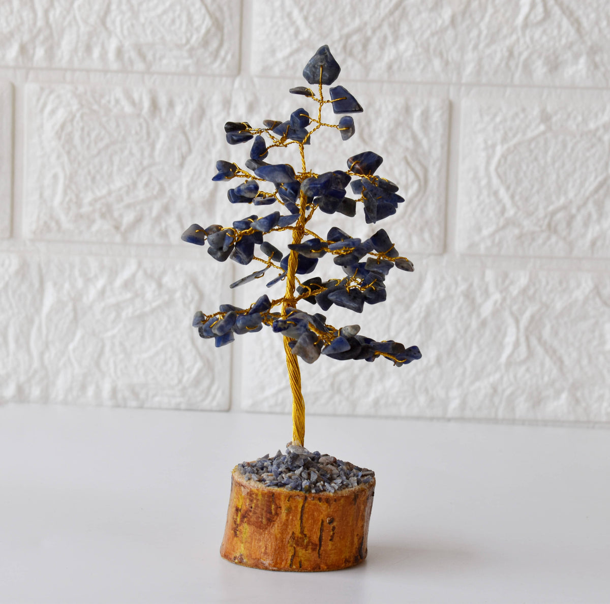Sodalite Crystal Tree (Meditation and Angelic Communication)  DestGlow