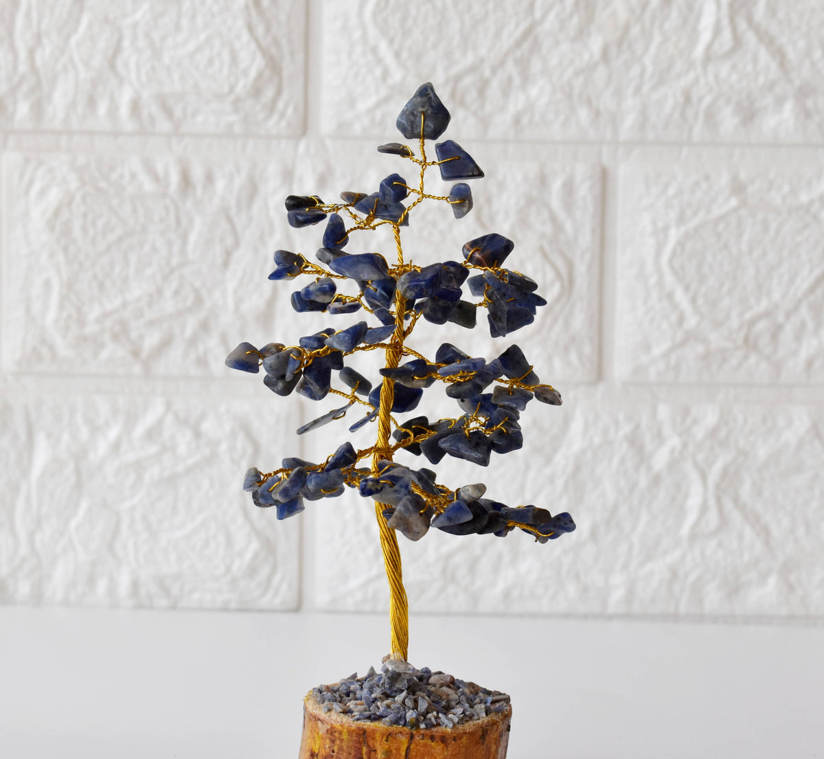 Sodalite Crystal Tree (Meditation and Angelic Communication)  DestGlow