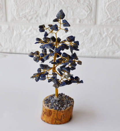 Sodalite Crystal Tree (Meditation and Angelic Communication)  DestGlow