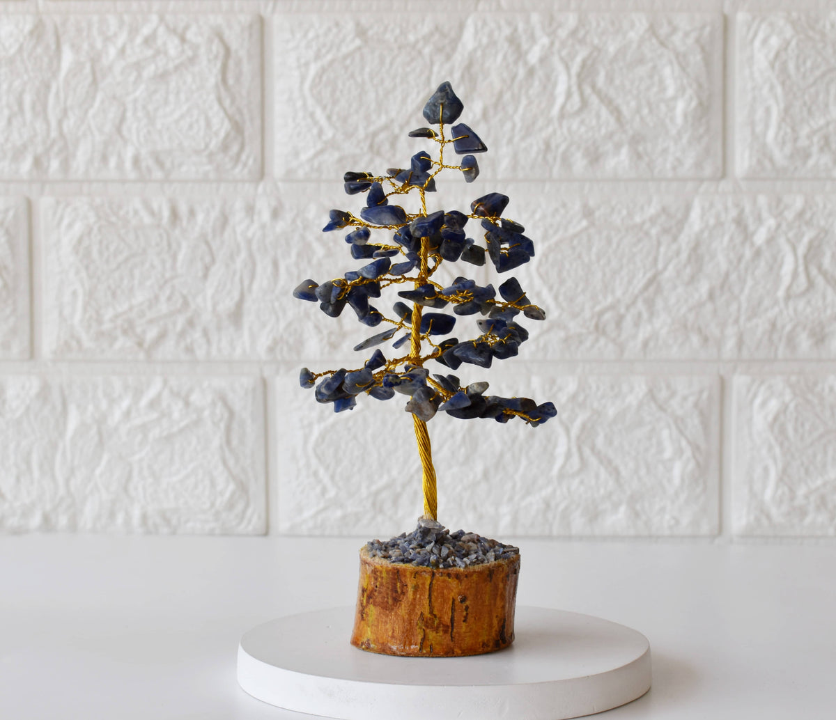 Sodalite Crystal Tree (Meditation and Angelic Communication)  DestGlow