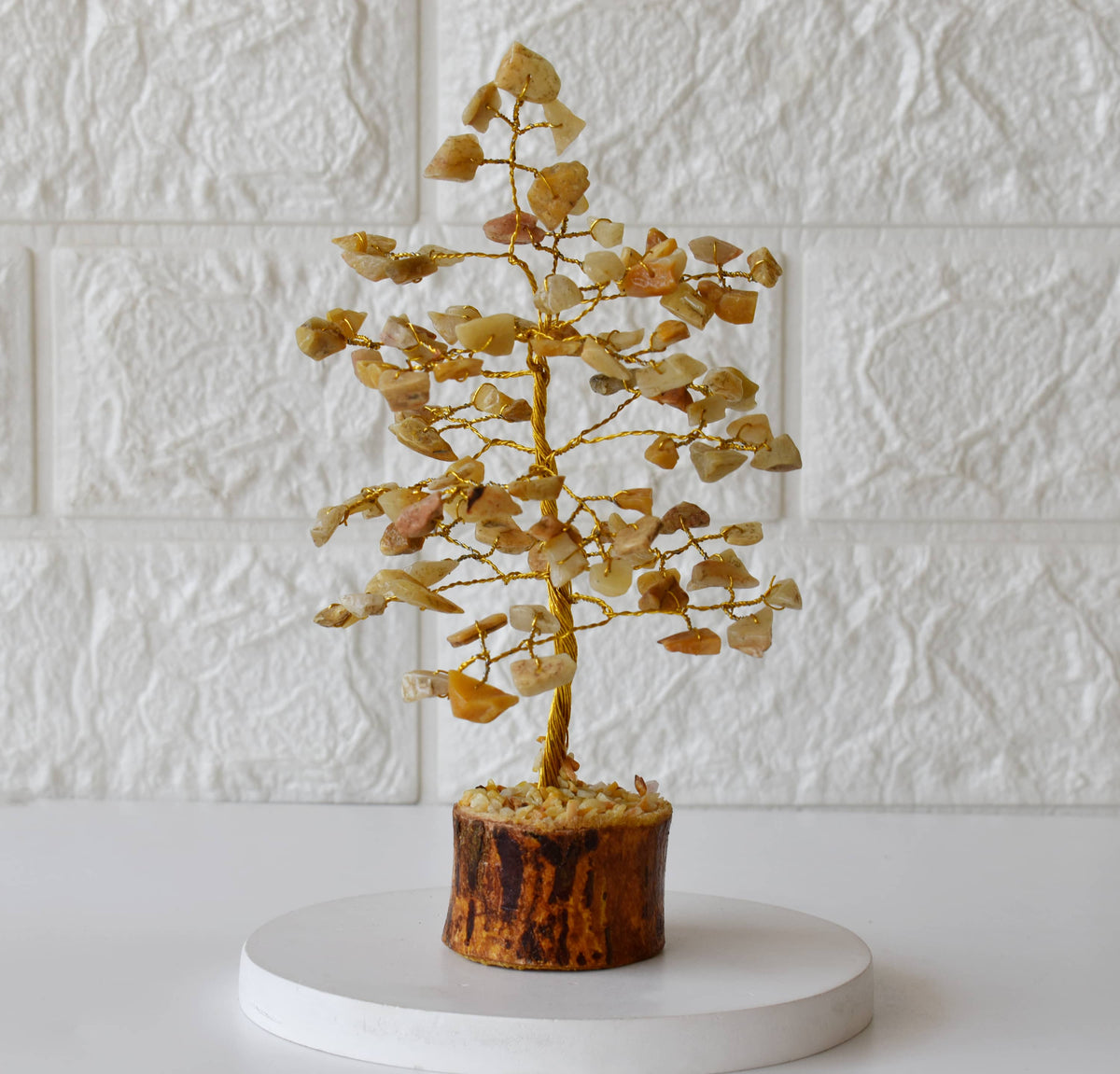 Yellow Aventurine Crystal Tree (Intuition and  Weight Control)  DestGlow