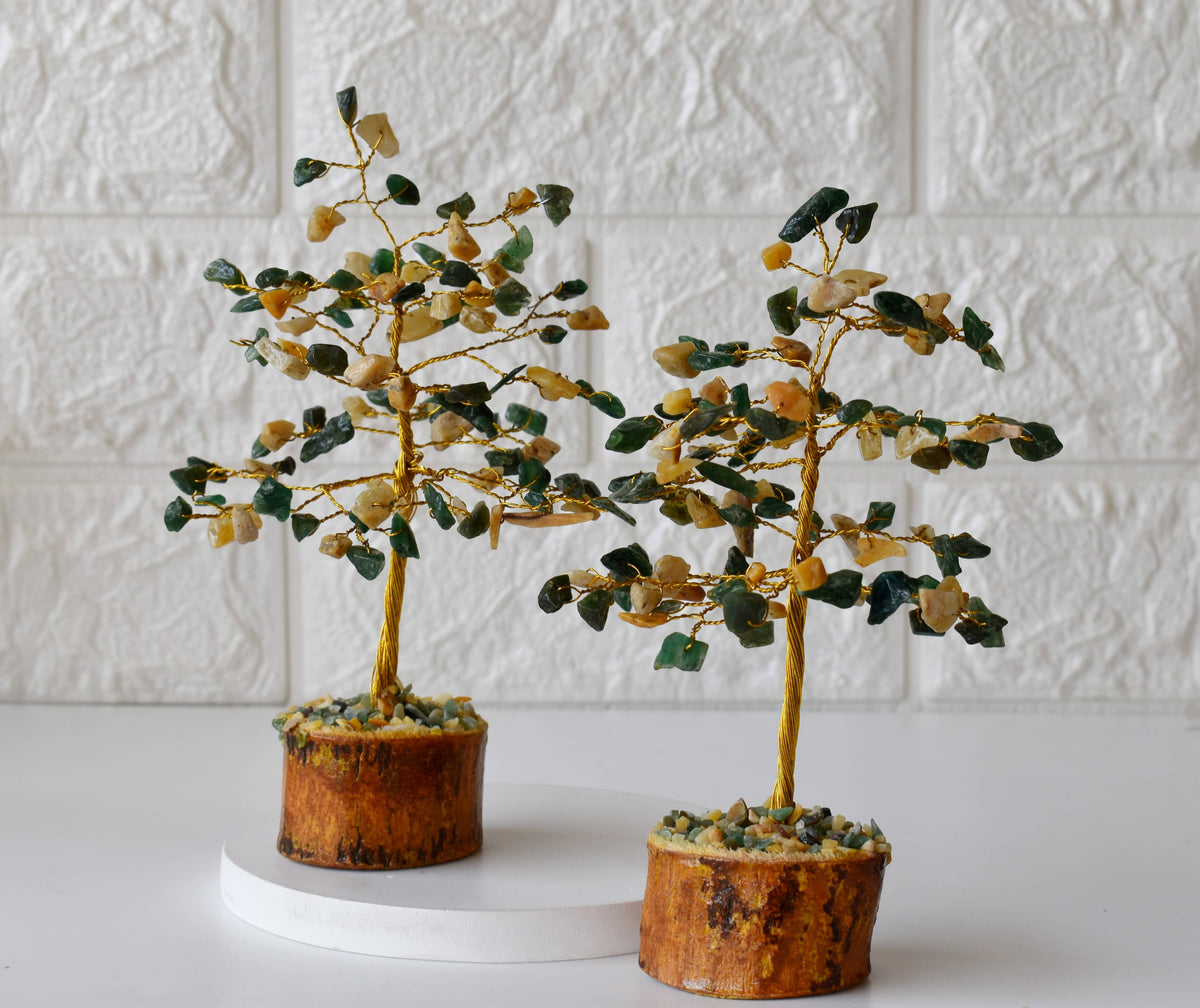 Mix Aventurine Crystal Tree  DestGlow