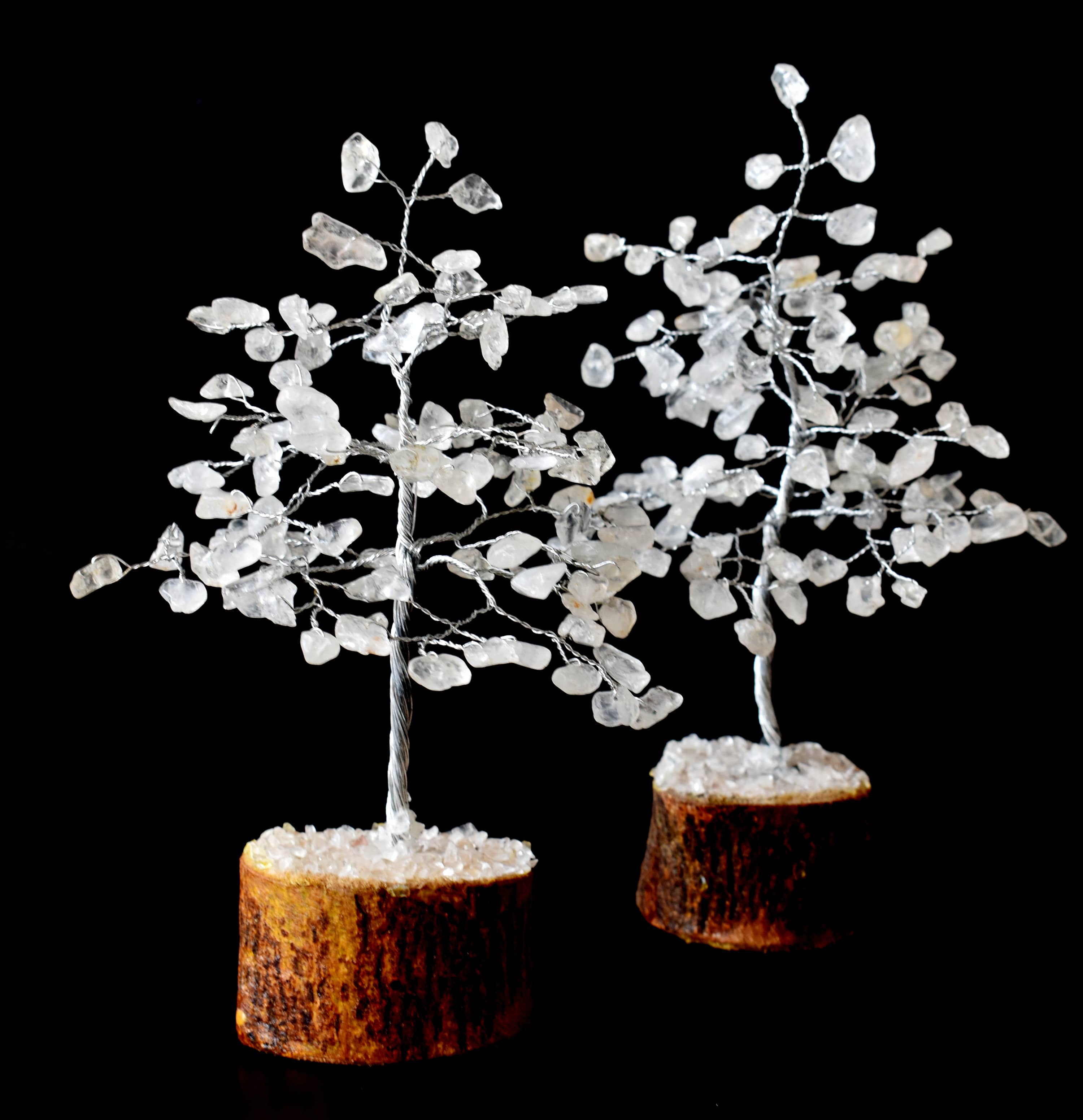 Clear Quartz Crystal Tree (Emotional Stability and Meditation)  DestGlow