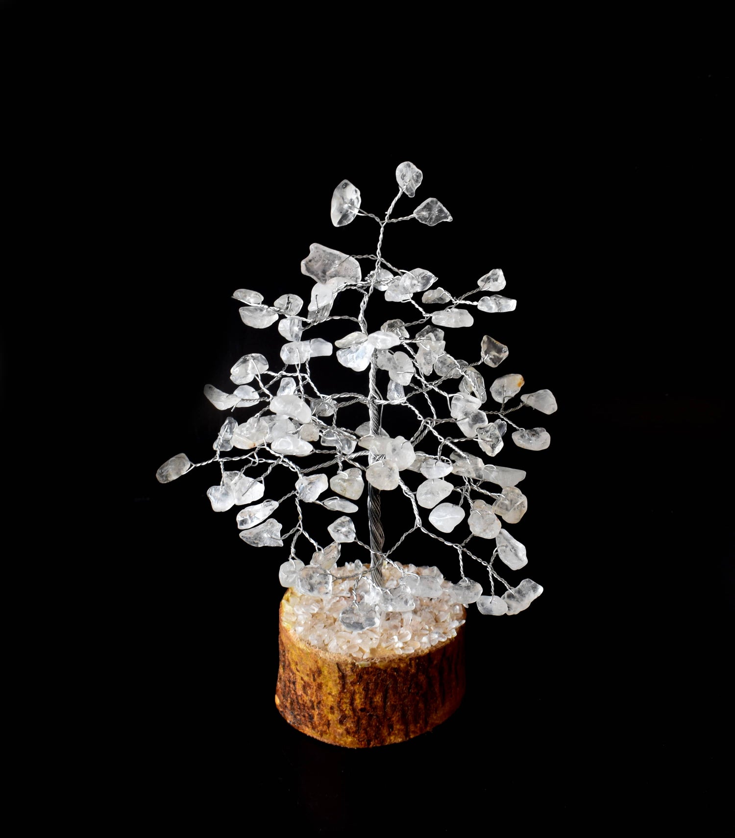 Clear Quartz Crystal Tree (Emotional Stability and Meditation)  DestGlow