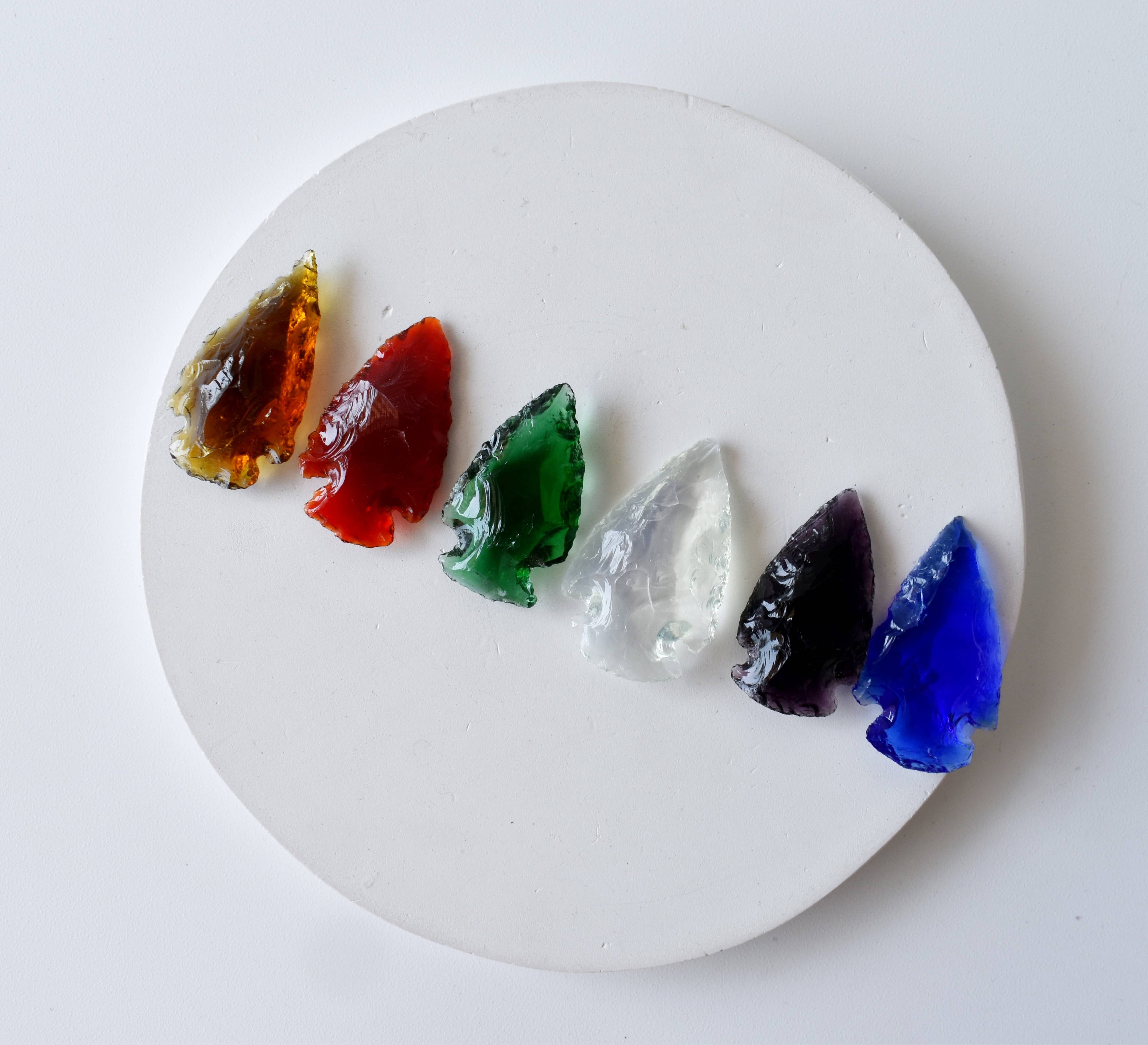 Glass Arrowheads, Arrow Head Points  DestGlow