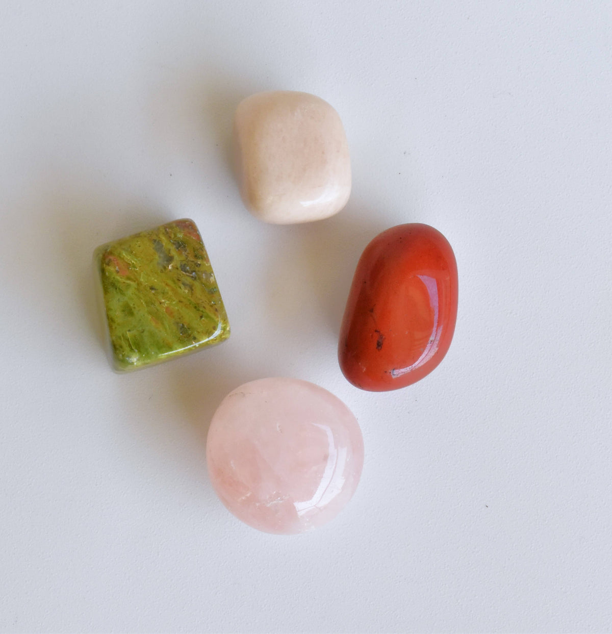 Balancing FERTILITY Crystal Kit, Gemstone Tumble Kit, Fertility Crystal Gift Set  DestGlow