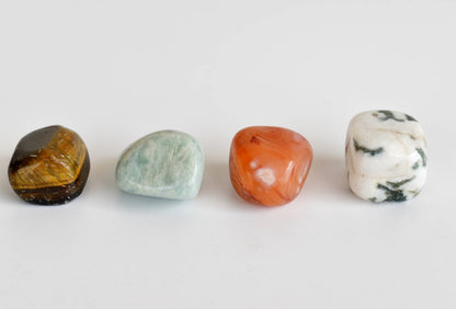 Promote COURAGE Crystal Kit, Gemstone Tumble Kit, Courage Crystal Gift Set  DestGlow