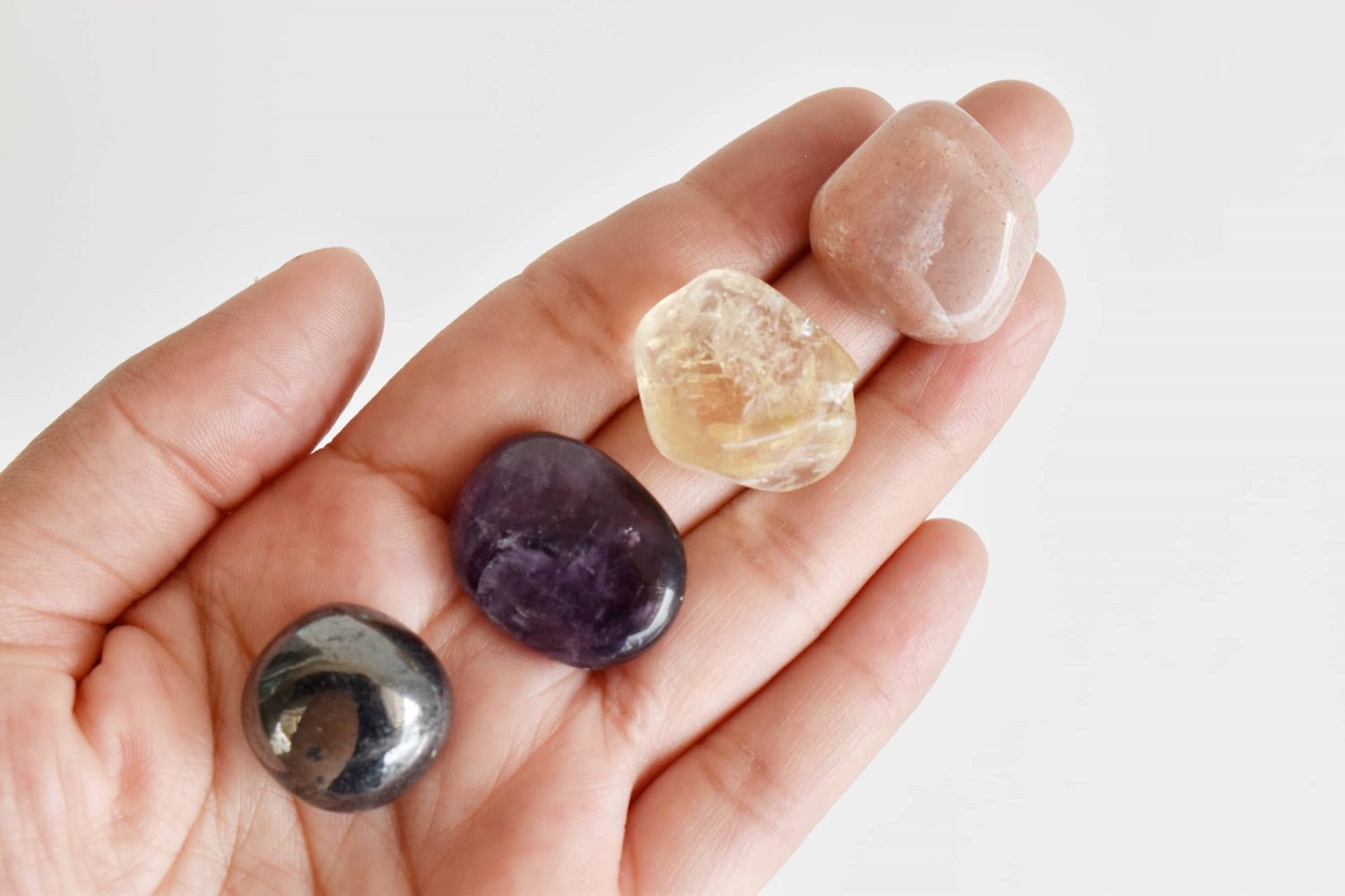 Enhances STRENGTH Crystal Kit, Gemstone Tumble Kit, Strength Crystal Gift Set  DestGlow