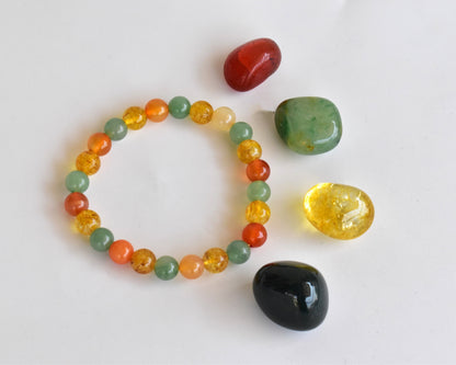 Energizes CREATIVITY Crystal Kit, Gemstone Tumble Kit, Creativity Crystal Gift Set  DestGlow