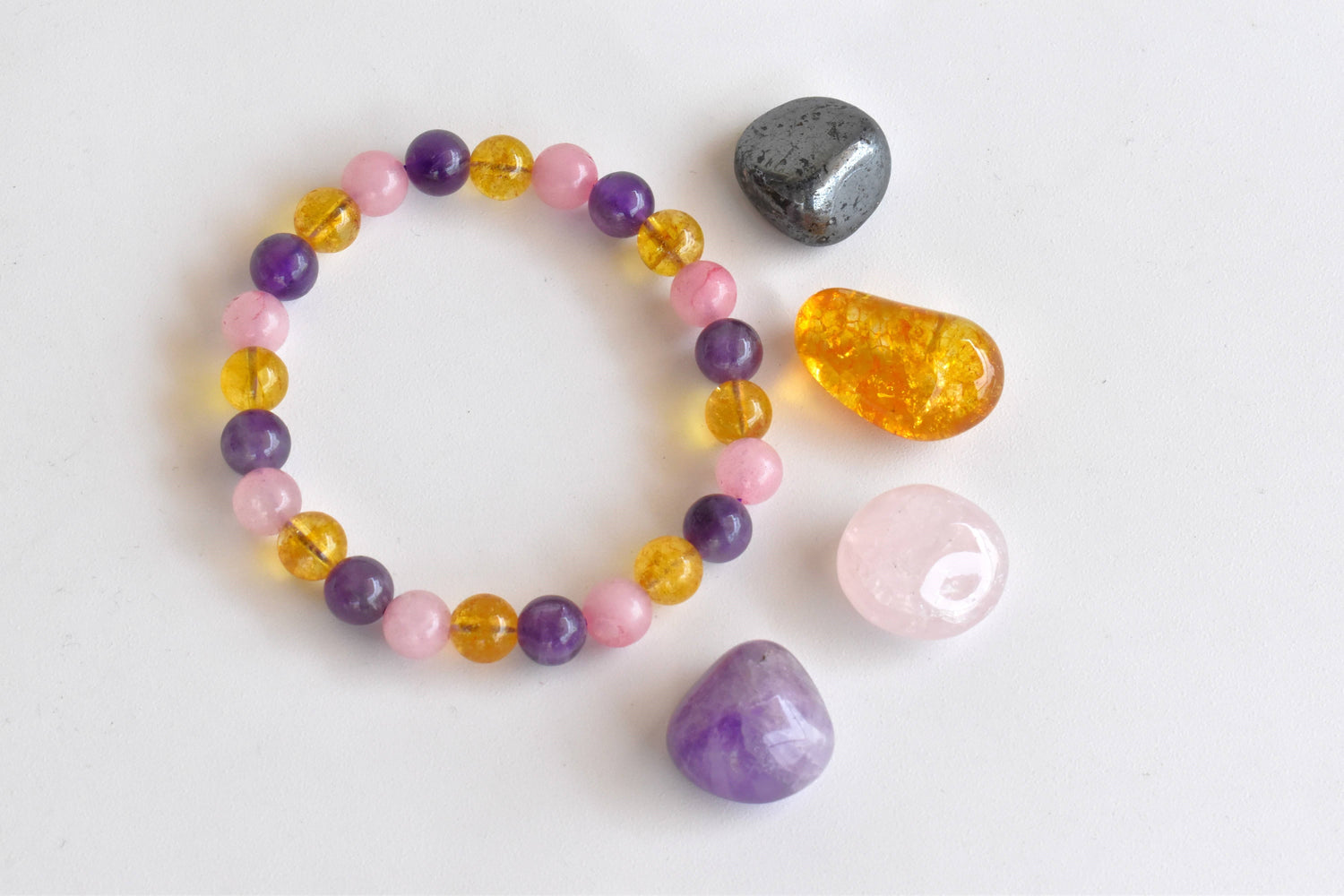 EMOTIONAL HEALING Crystal Kit, Gemstone Tumble Kit, Emotional Healing Crystal Gift Set  DestGlow