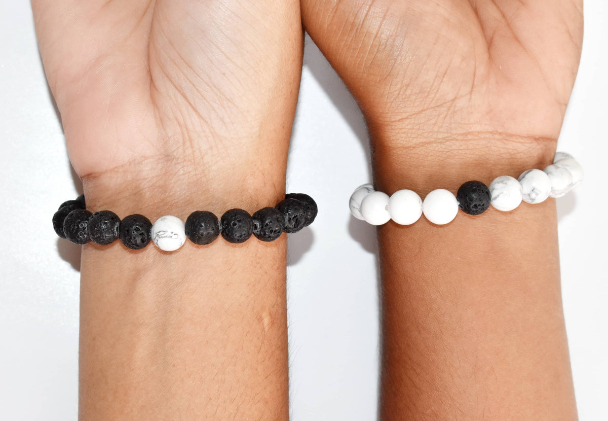 Lava Howlte Couple Bracelets, Anniversary Gift (Expansion and Inspiration )  DestGlow