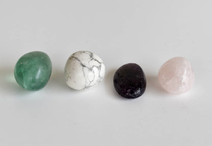 CALM Crystal Kit, Gemstone Tumble Kit, Calm Crystal Gift Set  DestGlow