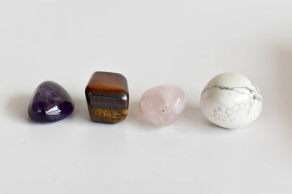 Promoting INNER PEACE Crystal Kit, Gemstone Tumble Kit, Inner Peace Crystal Gift Set  DestGlow