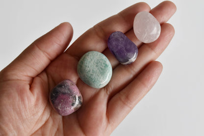 Inspire HARMONY Crystal Kit, Gemstone Tumble Kit, Harmony Crystal Gift Set