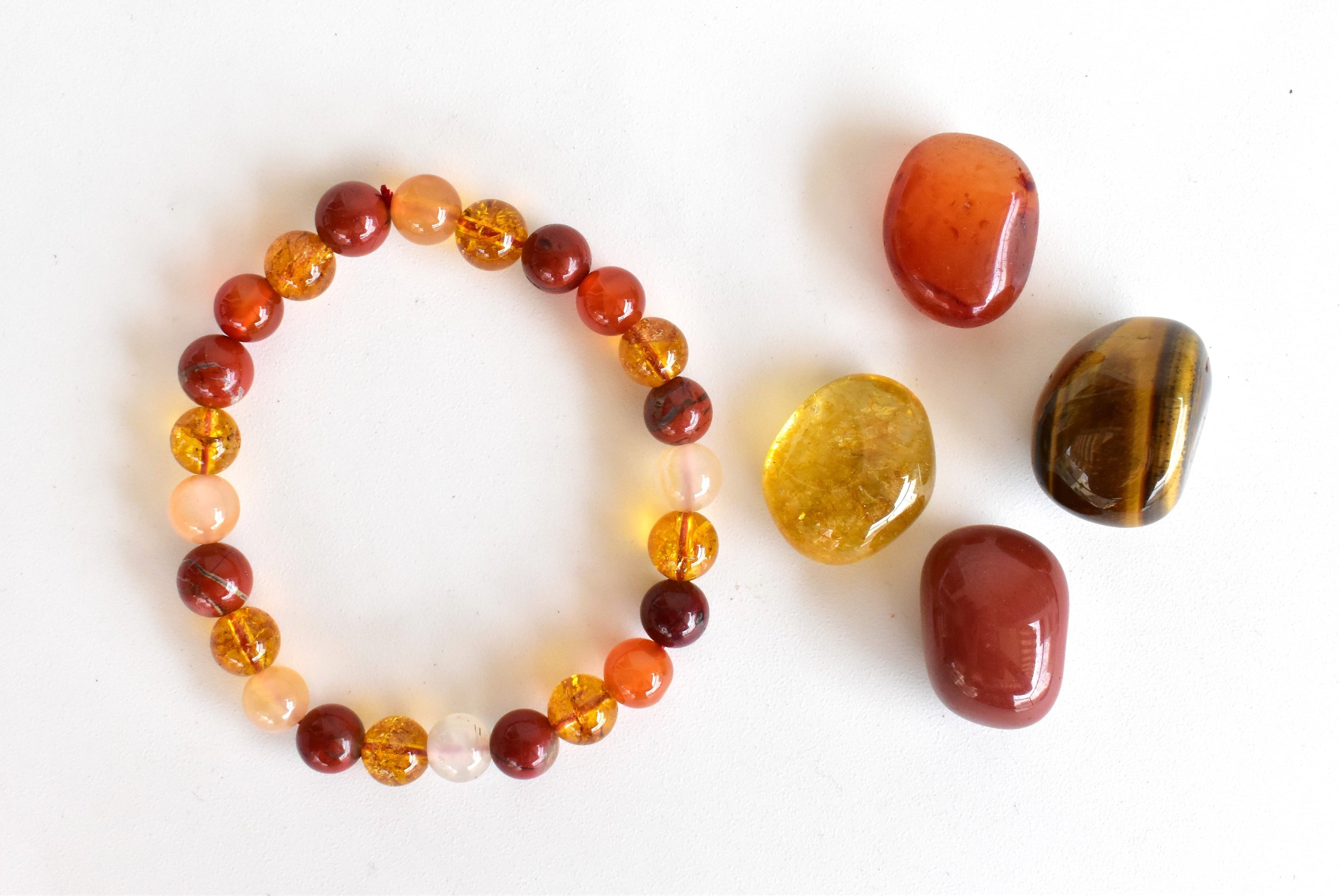 PASSION Crystal Kit, Gemstone Tumble Kit, Passion Crystal Gift Set.  DestGlow