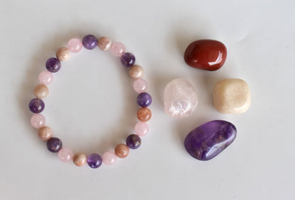 Improve SLEEP Crystal Kit, Gemstone Tumble Kit, Sleep Crystal Gift Set  DestGlow