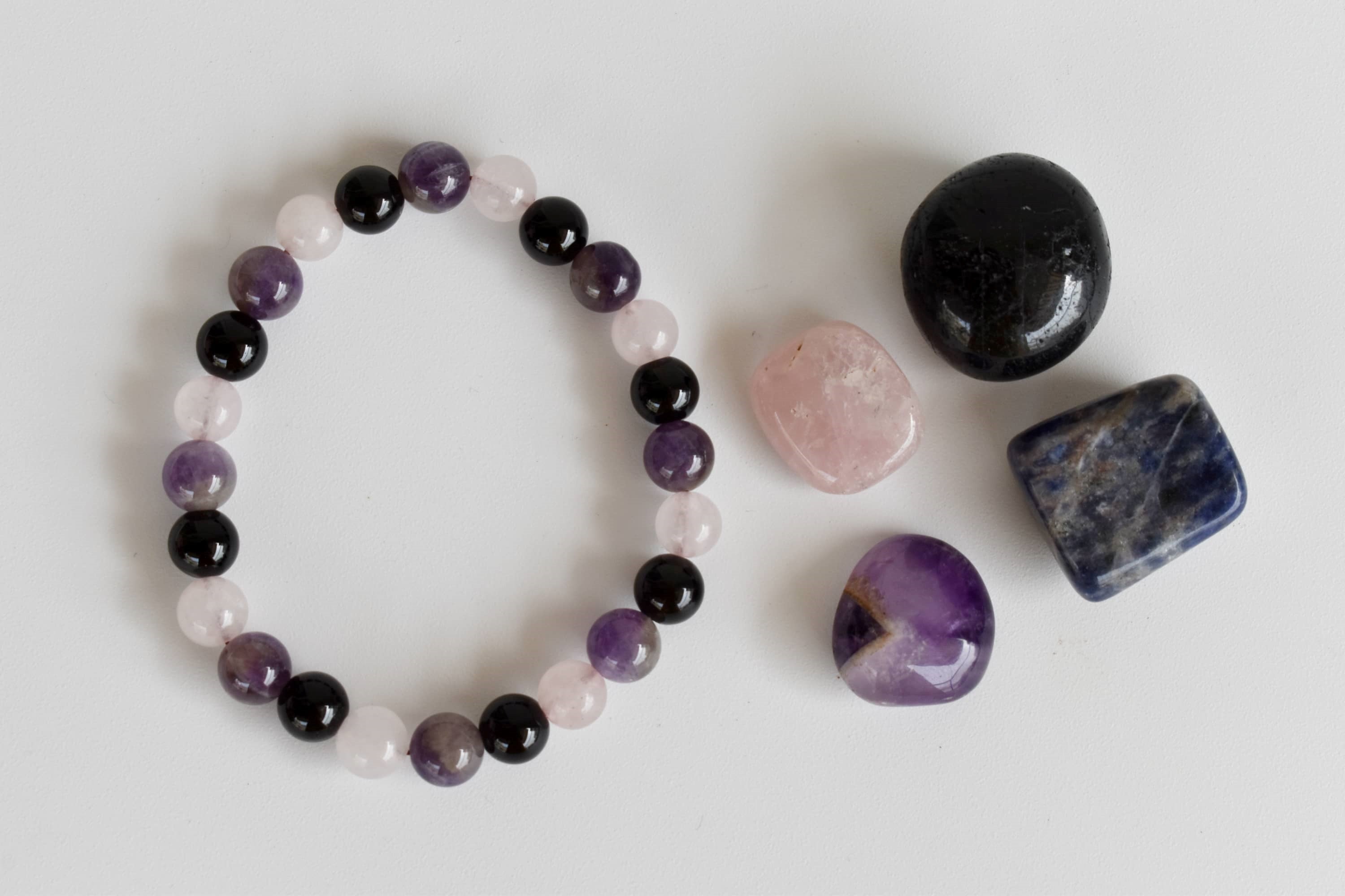 EMPATH PROTECTION Crystal Kit, Gemstone Tumble Kit, Empathy Crystal Gift Set  DestGlow