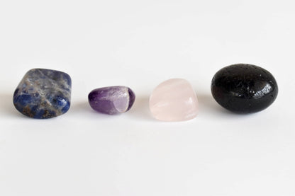 EMPATH PROTECTION Crystal Kit, Gemstone Tumble Kit, Empathy Crystal Gift Set  DestGlow