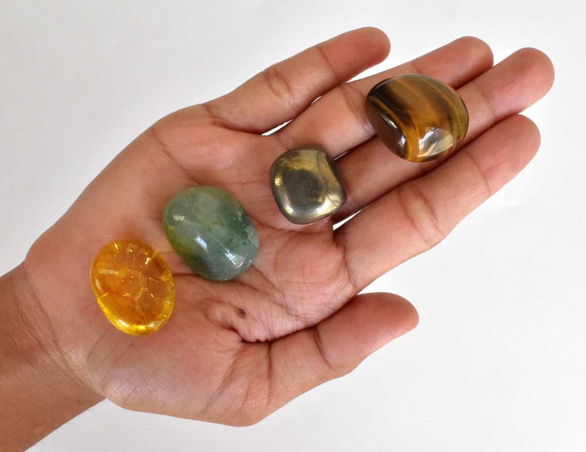 Attract SUCCESS Crystal Kit, Gemstone Tumble Kit, Success Crystal Gift Set  DestGlow