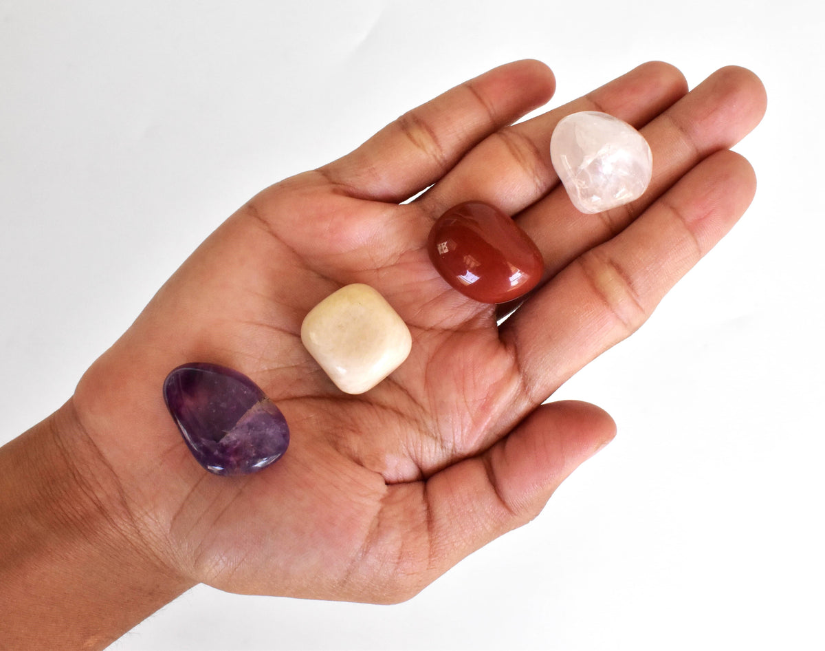 Improve SLEEP Crystal Kit, Gemstone Tumble Kit, Sleep Crystal Gift Set  DestGlow