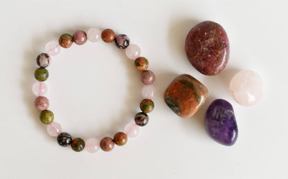 Encourage FORGIVENESS Crystal Kit, Gemstone Tumble Kit, Forgiveness Crystal Gift Set  DestGlow