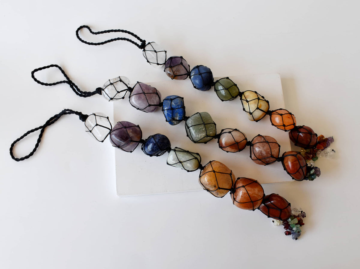 7 Chakra Crystal Hanger, Car Accessories  DestGlow
