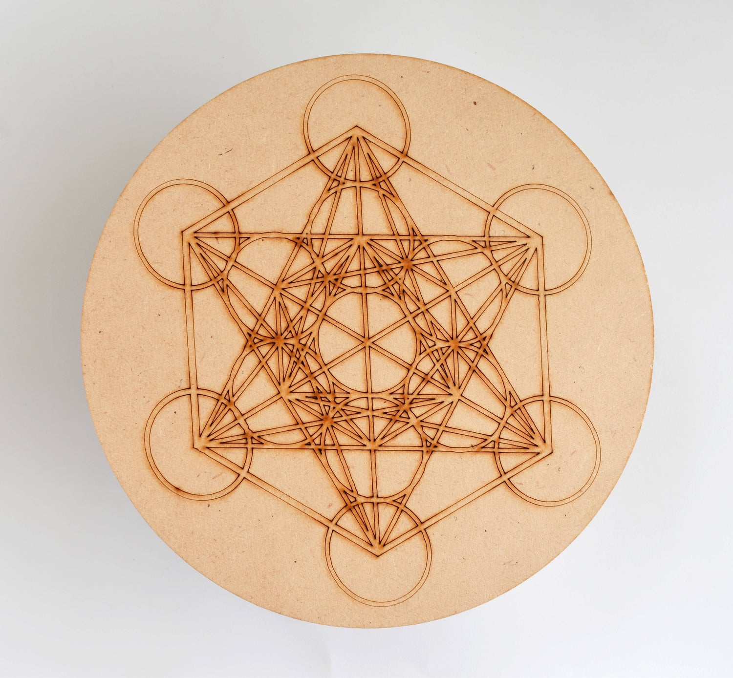 6" Dowsing Pendulum Board, Dowsing Board Grid Board  DestGlow
